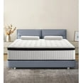 thumbnail image 1 of Queen Mattress,12 Inch Queen Size Mattresses Memory Foam Hybrid White Mattress in a Box,with Provide Support and Improve Sleep Mattresses,Medium Firm, 1 of 8