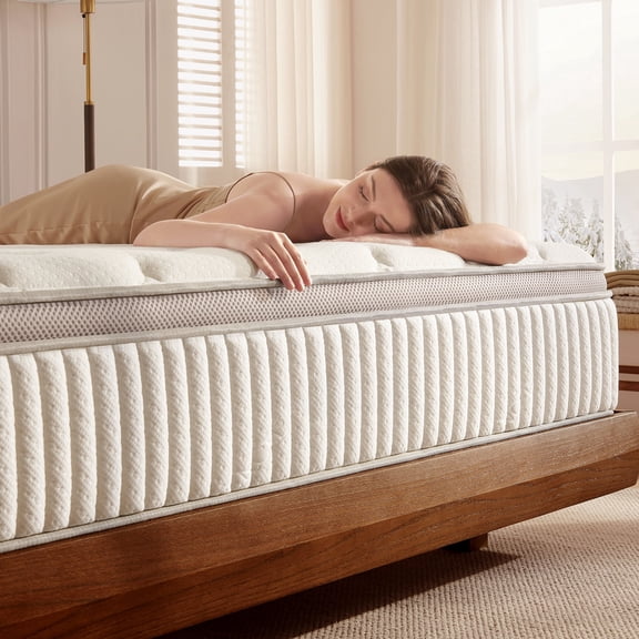 Queen Mattress, 12 inch Queen Size Cool Memory Foam Mattresses for Pressure Relief,Mattress in a Box