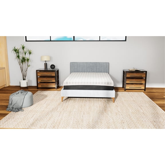 Queen Mattress 14 Inch - Copper With Knee Support Snore Feature