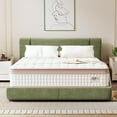 Queen Mattress 14 Inch Superior Hybrid Mattress In a Box for Back