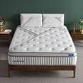 Free Shipping! Queen Mattress, 14 inch Hybrid Foam Mattresses in a Box