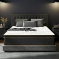 Queen Mattress, 14inch Hybrid Mattress with Gel Memory Foam, Medium