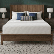 Queen Mattress, 6 inch Cooling Green Tea Gel Memory Foam Mattress in a Box