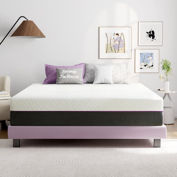 Queen Mattress, GELBIY Medium 8" Memory Foam Mattress in a Box, Supportive & Pressure Relief