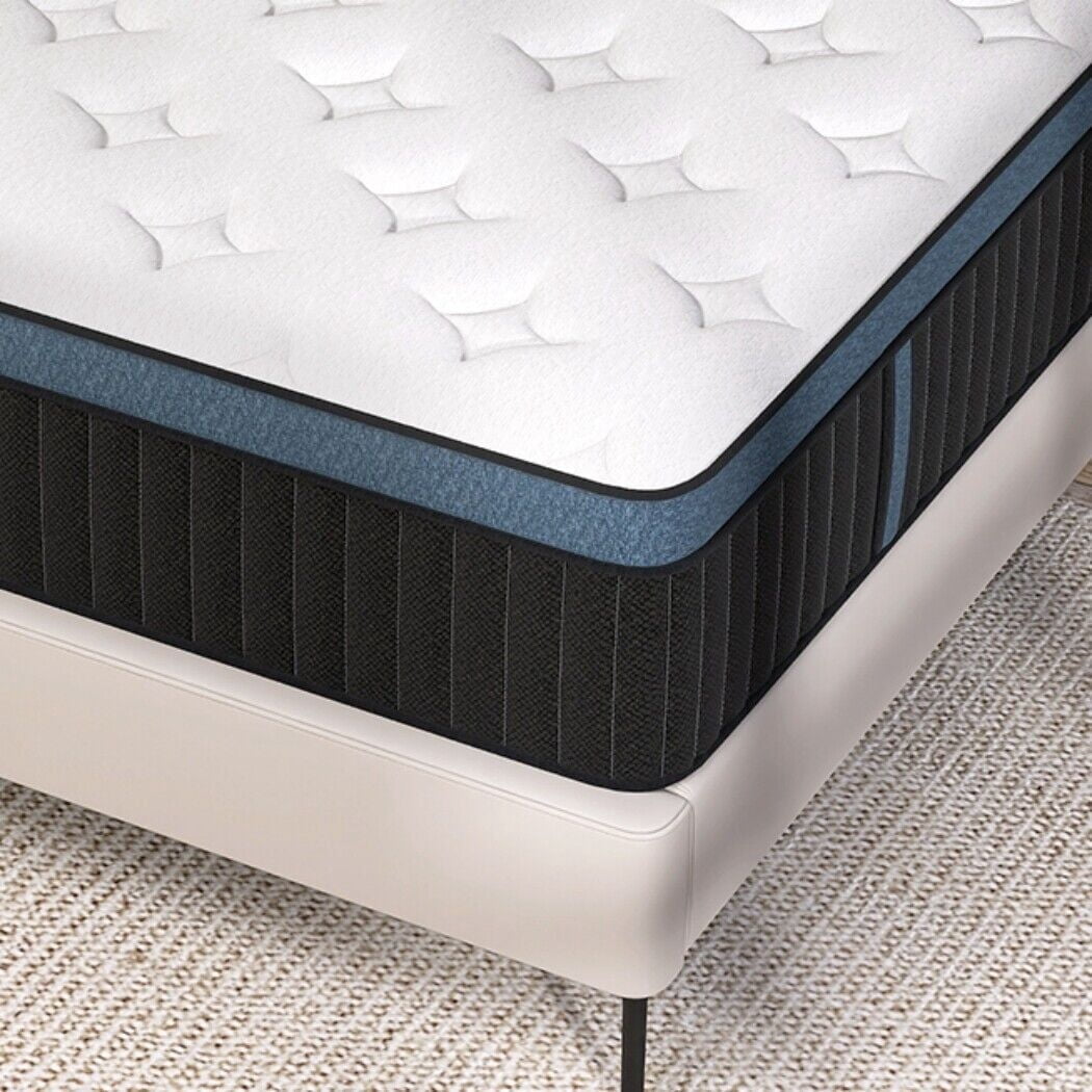Queen Mattress, Memory Foam Mattress Queen Size, 12 inch Hybrid Mattress in aBox