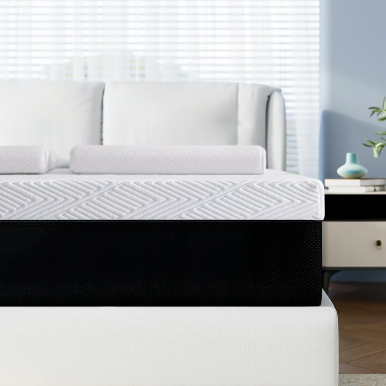 Lull Original 10 inch Memory Foam Mattress Twin White