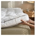 thumbnail image 1 of Queen Mattress Topper 3 Inch Ultra Thick Soft Memory Foam Mattress Topper for Back Pain Pillow Top Mattress Topper Queen for Bedrooms, Guest Rooms & RVs, 80x60 Inch., 1 of 8