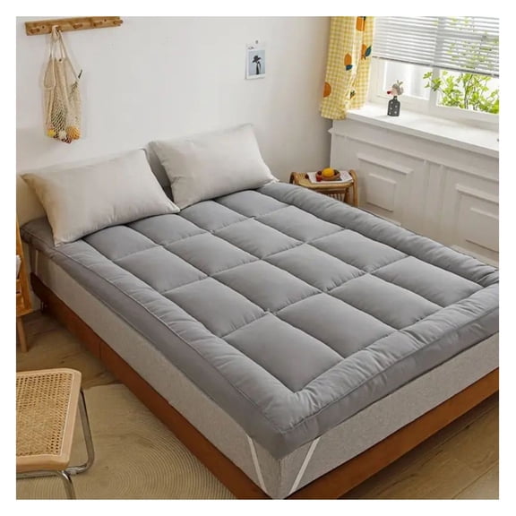 Queen Mattress Topper Pad - 3 Inch Thick Memory Foam - Cooling Gel Infused - Bed Topper for Pressure Relief & Back Pain - Queen Size Mattress Pad Cover