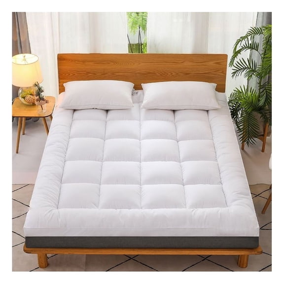 Queen Mattress Topper Pad, 6 Inch Thick Memory Foam Bed Topper - Cooling Gel Infused, Motion Isolation, Pressure Relief - Queen Size Topper for Side Sleepers & Back Pain