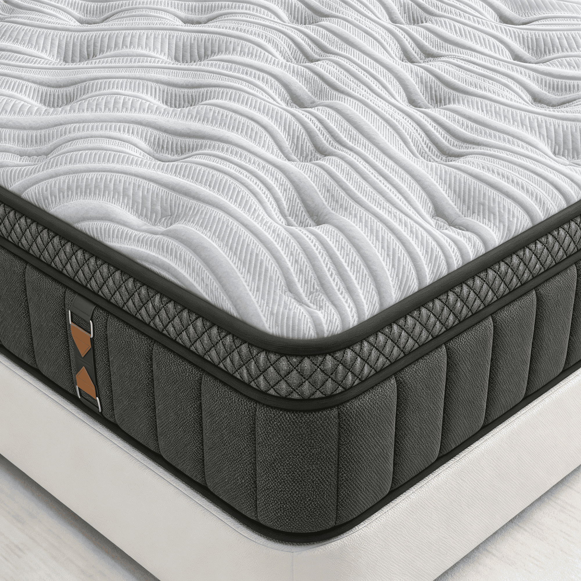 windosier 14 inch Queen Mattress, Cooling Gel Memory Foam Mattress in a Box, Medium-Firm, Individual Pocket Springs Hybrid Mattress, Pressure Relief & Motion Isolation, CertiPUR-US