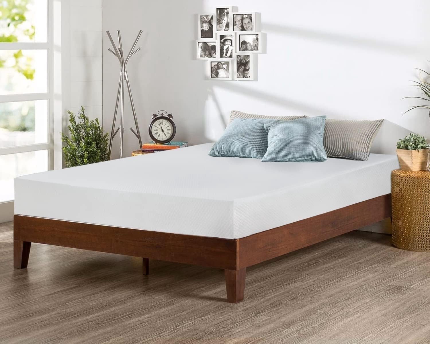 BIQWBIC Uptown; Urban Adult 6 Inch Gel Memory Foam Mattress Queen with Removable Washable Cover