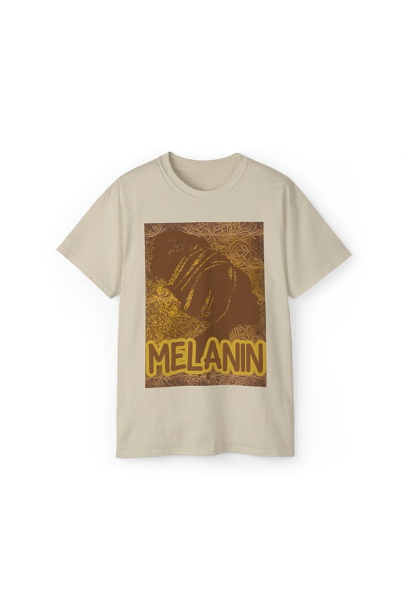 Queen Melanin Unisex Ultra Cotton Tee Black Girl Tshirt Gift For Black Women Melanin Gift Melanated Tee Black Culture