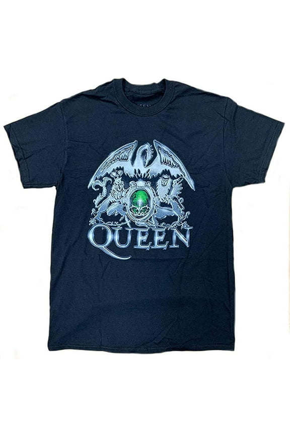 Men's Metal Crest Short Sleeve T Shirt