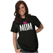 Queen Mom Cute Mothers Day Present Women's Graphic T Shirt Tees Brisco Brands 2X