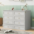 thumbnail image 1 of Queen Murphy Bed with 450lbs Capacity & Large Drawers|White, 1 of 25