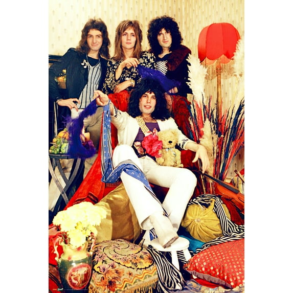 Queen - Music Poster / Print (The Band) (Size: 24" X 36")