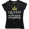 thumbnail image 1 of Queen Of Absolutely Everything - Birthday Christmas Bday Gift Women's Tank T-Shirt, 1 of 4