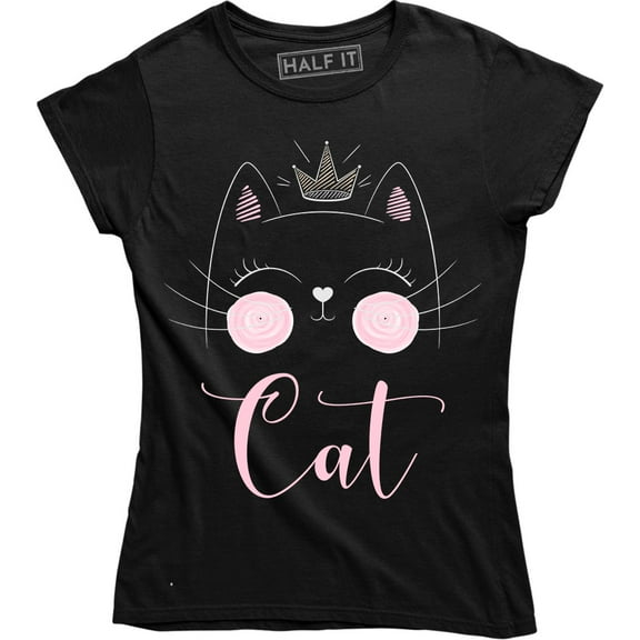 Queen Of Cat Funny Cool Animal Pet Kitty Lover Women's T-Shirt