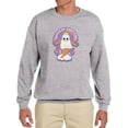 thumbnail image 1 of Queen Of Ghosting Sweatshirt Men -Smartprints Designs, Male 3X-Large, 1 of 4