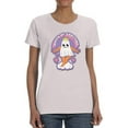 thumbnail image 1 of Queen Of Ghosting T-Shirt Women -Smartprints Designs, Female Medium, 1 of 4