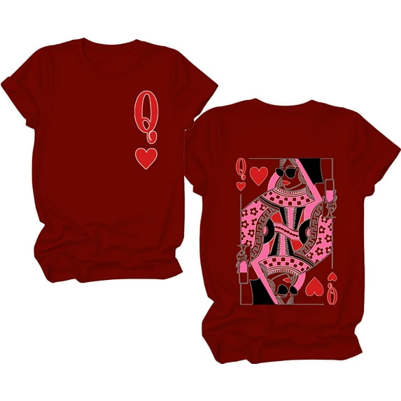 Queen Of Hearts Shirt, Queen Of Hearts T-Shirt