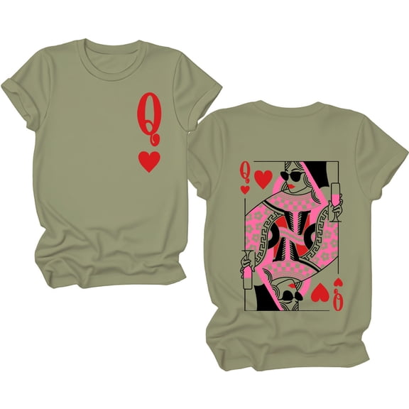Queen Of Hearts Shirt, Queen Of Hearts T-Shirt