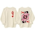 thumbnail image 1 of Queen Of Hearts Sweatshirt, Queen Of Hearts T-Shirt, 1 of 7