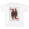 thumbnail image 1 of Queen Of Hearts T-Shirt - Small, 1 of 1