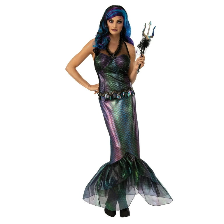 Queen Of The Dark Sea Mermaid Costume Adult Queen Of The Dark Sea Mermaid Costume Adult
