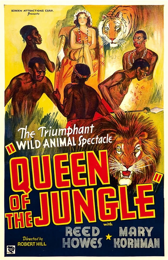 Queen Of The Jungle Canvas Art - (11 x 17)