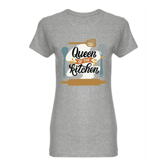Queen Of The Kitchen Design Shaped Tee Women's -Image by Shutterstock