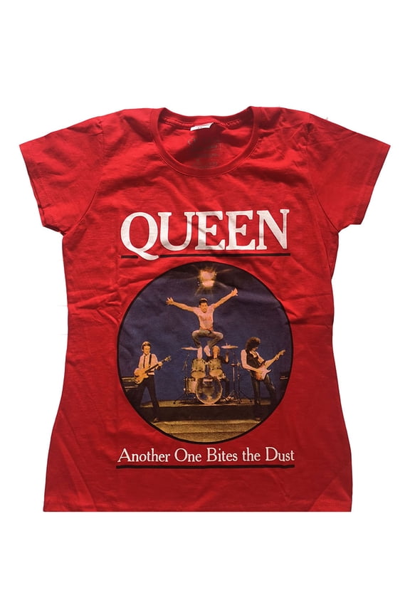 Queen Another One Bites The Dust Skinny Fit T Shirt