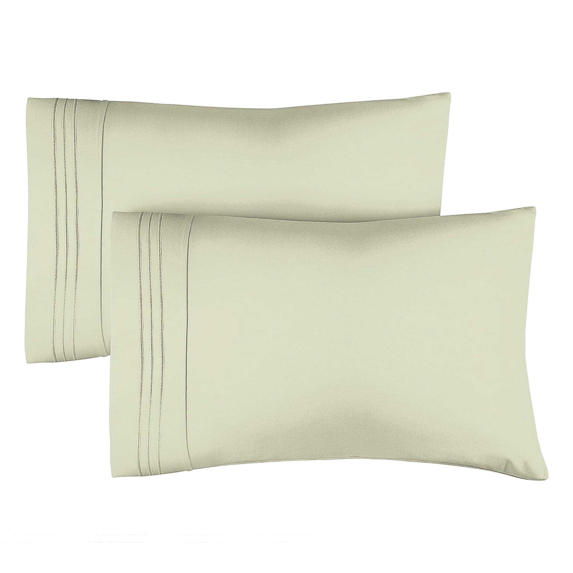 CGK Linens Ultra Soft & Comfy Pillowcases Set of 2 - Queen / Standard ...