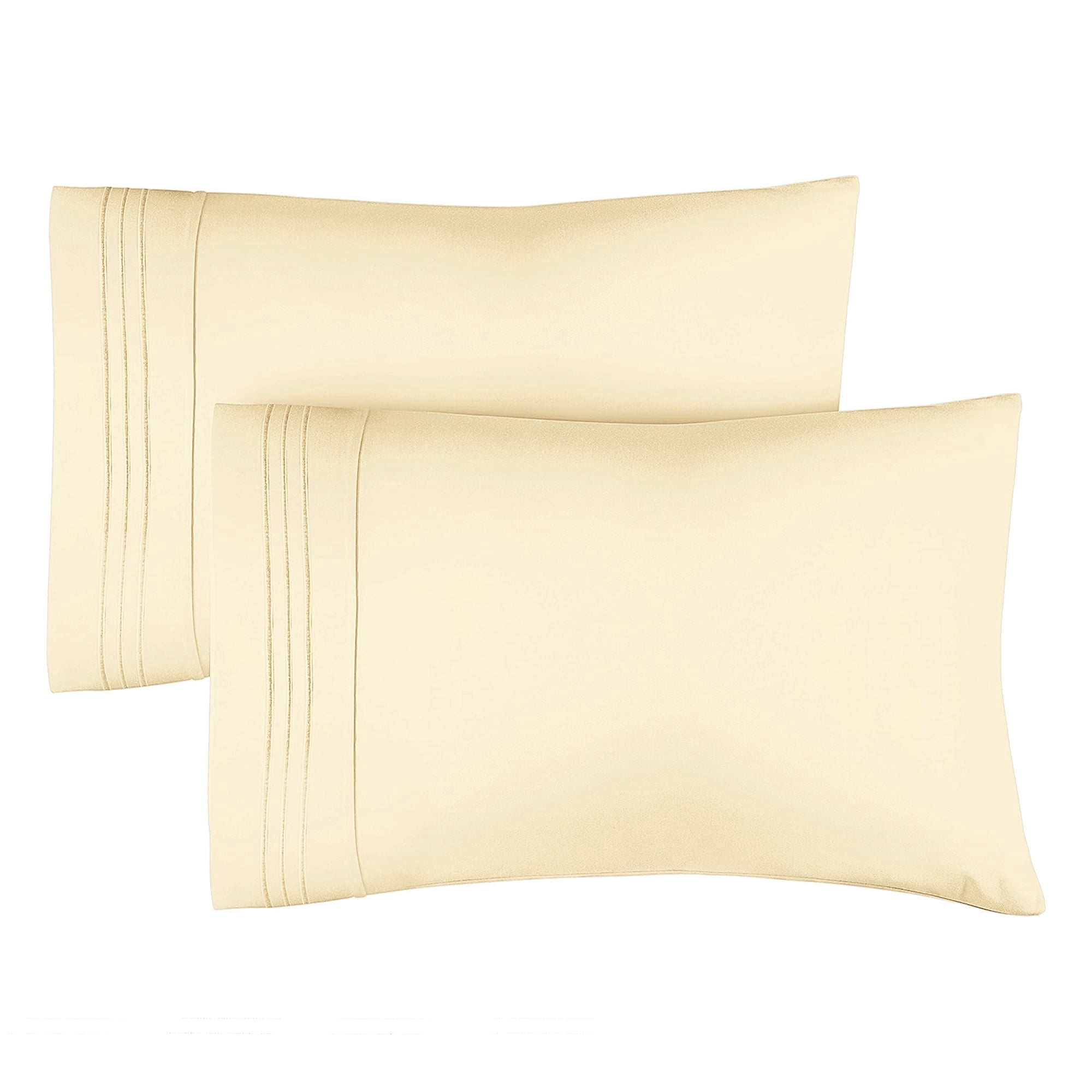 CGK Linens Ultra Soft & Comfy Pillowcases Set of 2 - Queen / Standard ...