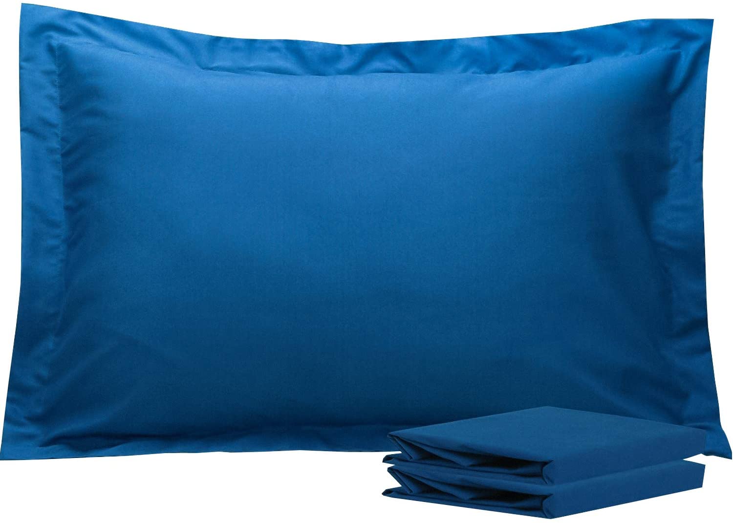 Queen Pillow Shams, Set of 2, 100% Brushed Microfiber, Soft and Cozy ...