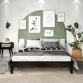 thumbnail image 1 of Queen Platform Bed - Black, 1 of 7