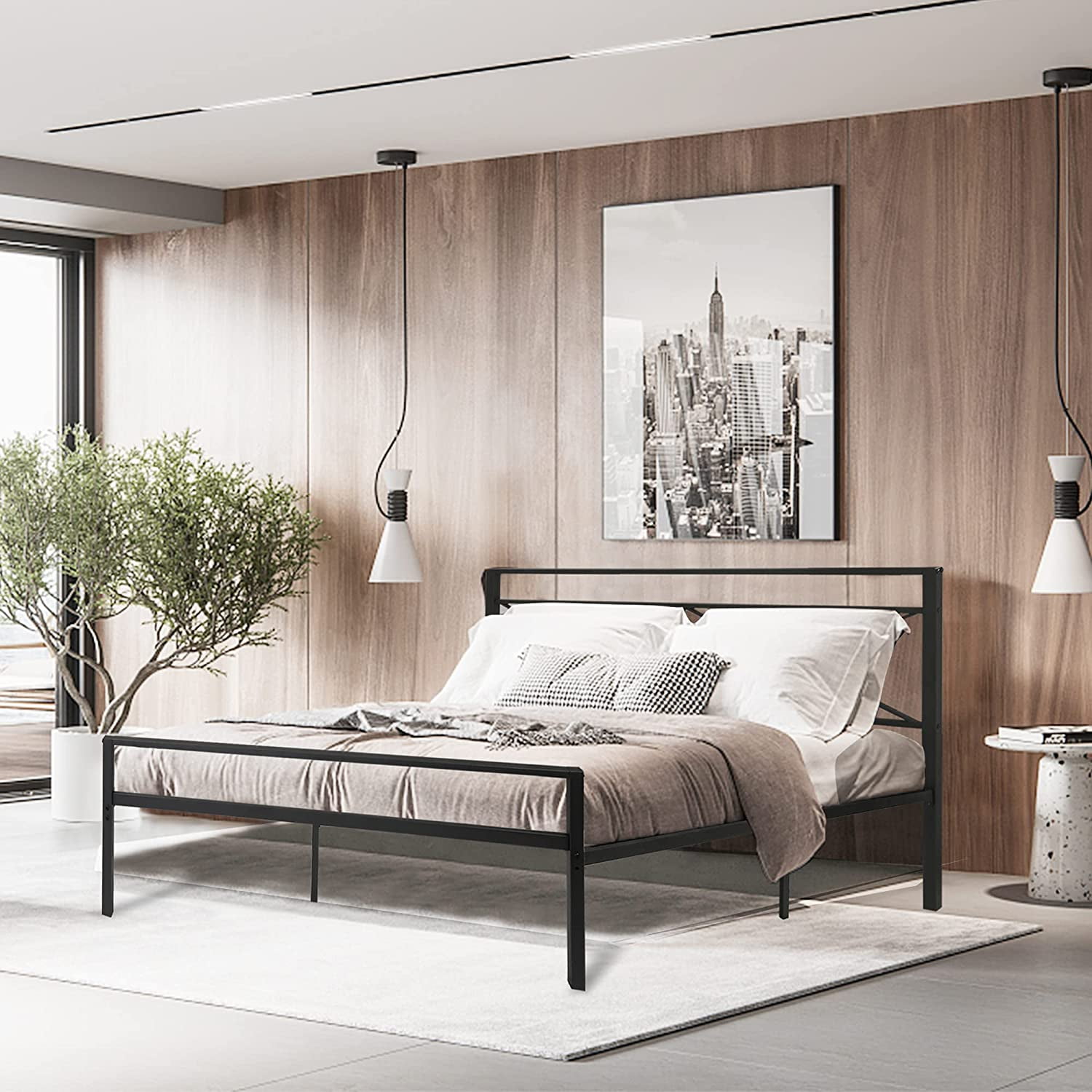 Quality queen bed sales frame