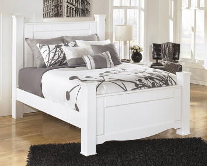 Queen Poster Headboard PanelWeekiWhite