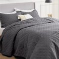 Queen Quilt Bedding Set Soft Ultrasonic Full/Queen Quilt Set