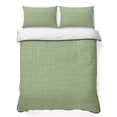 thumbnail image 1 of Queen Quilt Set 90''x96'', Vintage Sage Green Lightweight Bedspread Coverlet Set with 2 Pillow Shams, Farmhouse Retro Beige Solid Color Breathable All Season Quilt Bedding for Bedroom/Guest Room, 1 of 9