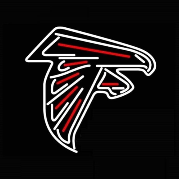 Queen Sense 10" Custom Vivid For Atlantas Sports League Falcons LED Sign Neon Sign Light Lamp Wall Decor Party Gift Home Beer Pub Bar Artwork 110AFL-NLED