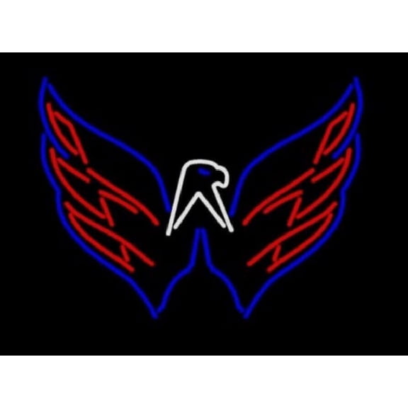 Queen Sense 10" Custom Vivid For Washingtons Sports League Capitals LED Sign Neon Sign Light Lamp Wall Decor Party Gift Home Beer Pub Bar Artwork 110WCL-NLED