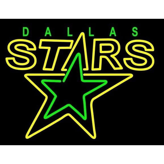 Queen Sense 10" Vivid For Dallas's Sports Team Stars LED Neon Sign Light Lamp Durable Super Bright STSZLED175