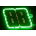 thumbnail image 1 of Queen Sense 12" Custom Nascars Racing Car 88 Neon Sign Acrylic Man Cave Beer Pub Bar Artwork Handmade Wall Decor Gift Neon Light WACR1390, 1 of 4