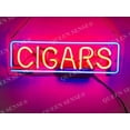 thumbnail image 1 of Queen Sense 14" Cigars Neon Sign Acrylic Man Cave Handmade Neon Light 114CSSA, 1 of 1