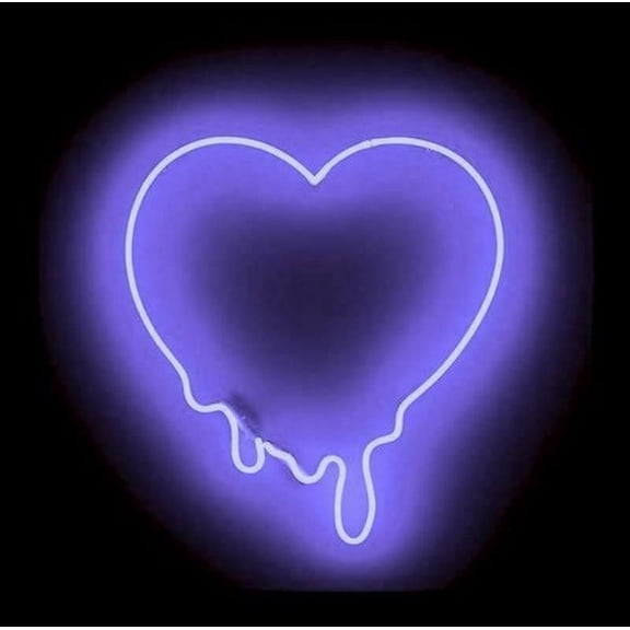 Queen Sense 14" Love Make My Heart Melt Neon Sign Acrylic Man Cave Handmade Neon Light 114HMPPA