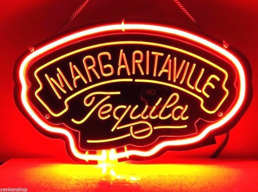 Queen Sense 14" Margaritavilles Tequilas Neon Sign 3D Carved Acrylic