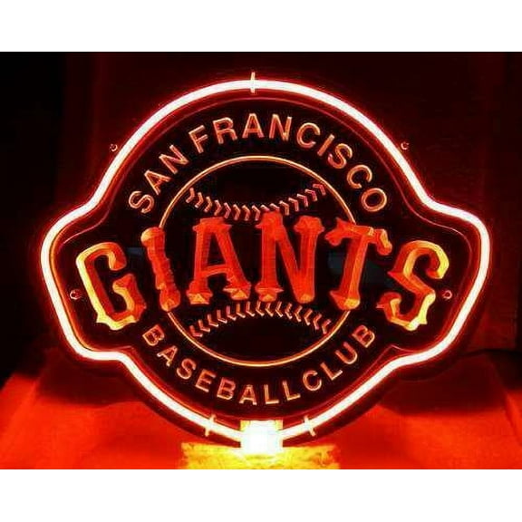 Queen Sense 14" San Francisco Sports Team Giant 3D Neon Sign Acrylic Man Cave Handmade Neon Light 114SFGL3D