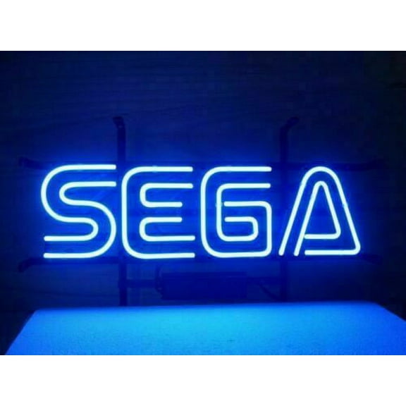 Queen Sense 14"x10" Sega Video Game Neon Sign Man Cave Handmade Neon Light 114SGS