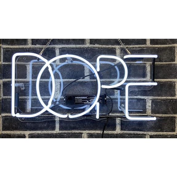 Queen Sense 14" Custom Dope Neon Sign Acrylic Man Cave Beer Pub Bar Artwork Handmade Wall Decor Gift Neon Light 114DOWA2